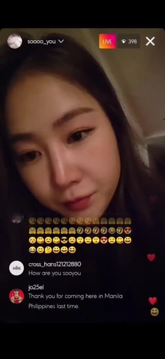 [IG LIVE] 221013 Сою провела прямую трансляцию в своем аккаунте (soooo_you)