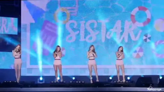 [FANCAM] 160903 SISTAR - I Swear @ 2016 Incheon Sky Festival