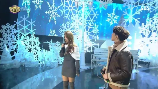 161211 Soyou & JUNGGIGO  - Love Is One More Than Separation @ Inkigayo 'Music Crush'《Special Stage》