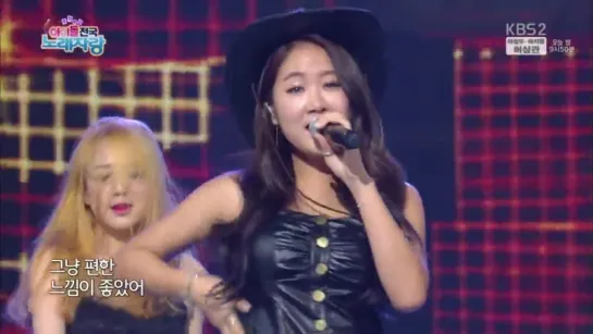 150928 SISTAR Soyou @ National Idol Singing Contest