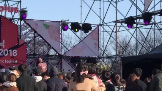 [FANCAM] 180407 SOYOU @ 2018 Cherry Blossom Festival