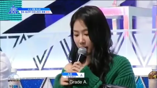 [TV] SOYOU @ Produce X 101 (ep.2)