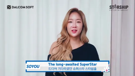 [MESSAGE] 191004 SOYOU @ SuperStarSTARSHIP