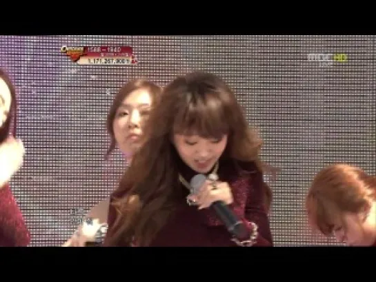 120505 Sistar - 나혼자(Alone) @ Music Core