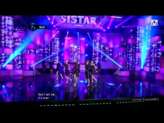 120419 Sistar - 나혼자(Alone) @ M!Countdown