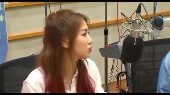 씨스타 - (150703 슈퍼주니어의 KISS THE RADIO) [part 2-4] @ 보이는 라디오