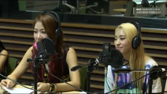 150630 MBC FM4U 두시의 데이트 박경림입니다 - 화요 스폐셜 with 씨스타 (보이는 라디오 Ver)