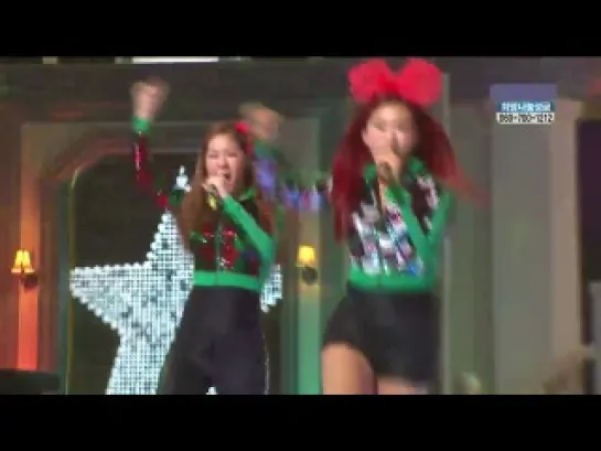 101225 Sistar - All I Want For Christmas Is You + How Dare You