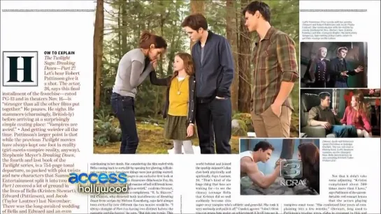 ACCESS HOLLYWOOD: EDWARD AND BELLA’S WILD CHILD