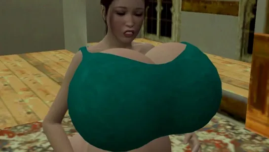 Lara Croft Breast Expansion