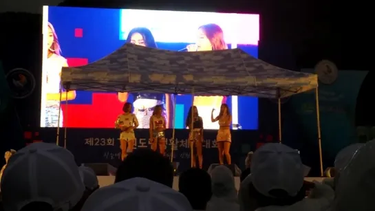 [FANCAM] 150903 SISTAR @ 23rd Gangwondo Sports for All Festival in Inje