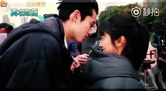 Meteor Garden 2018 (Дилан Ван и Шэнь Юэ / Dylan Wang & Shen Yue) - I like me better when Im with you (За кадром / На съемках)