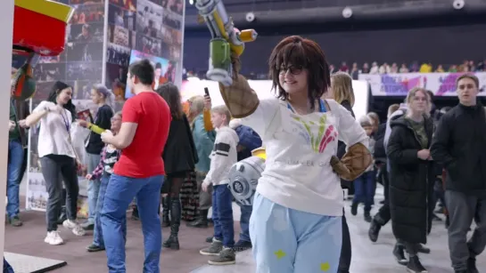 Overwatch - Mei "Pajamei" cosplay (Bubble Comics Con 2023)