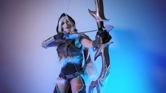 Dota 2 - Drow Ranger cosplay (Comic Con Russia 2020 Online)