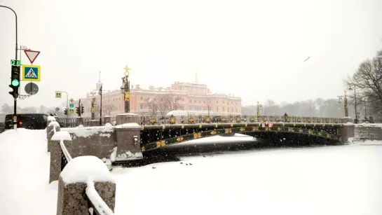 Санкт-Петербург. Фонтанка. Пантелеймоновский мост.