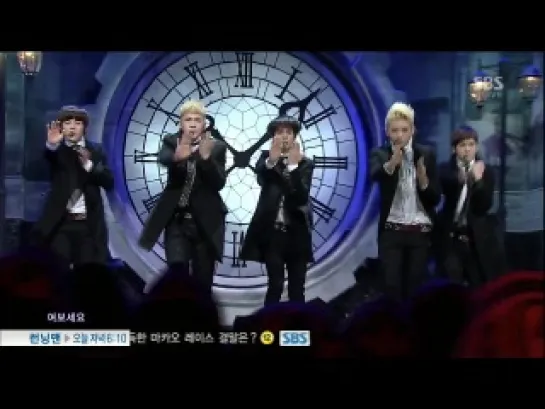 130217 NU'EST - Hello Hello + HELLO (SBS Inkigayo)