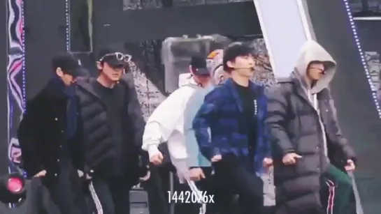 171101 EXO - Ko Ko Bop @ Pyeongchang Olympics G-100 Concert Rehearsal