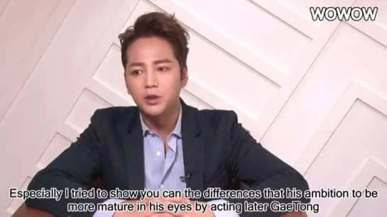 Jang Keun Suk • Interview vol.1 for ‘Daebak’ on WOWOW