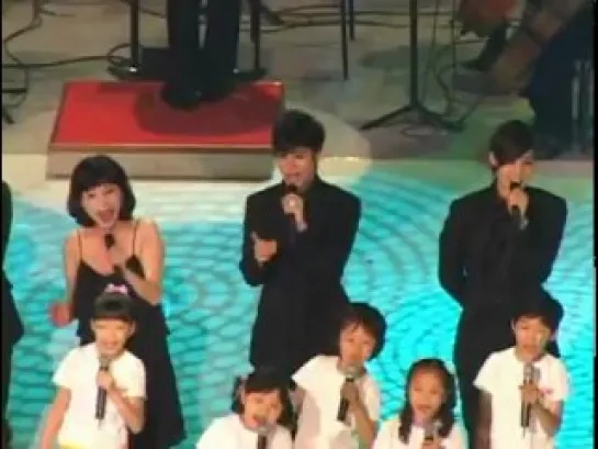 [Fancam 21] SS501  - Singing Children Medley Song @ KBS Open Concert [10.06.07]