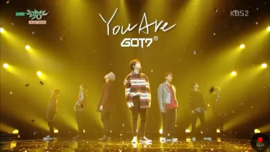 171013  GOT7 - You Are   @ Music Bank