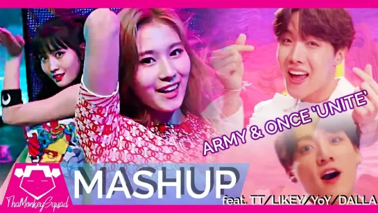 twice & bts a fancy boy with luv mashup ft. yes or yes / тт / likey / dalla dalla