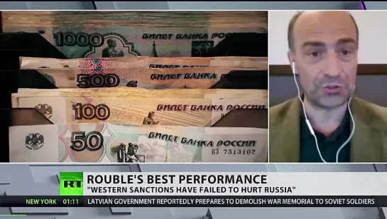 RUBLE IS WORLD’S BEST-PERFORMING CURRENCY – BLOOMBERG.