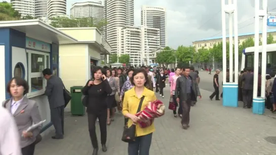 Pyongyang residents react to missile test