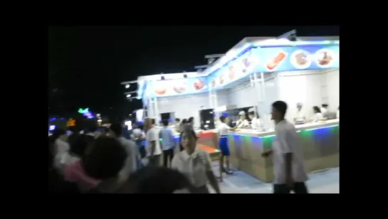 beer festival in Pyongyang.