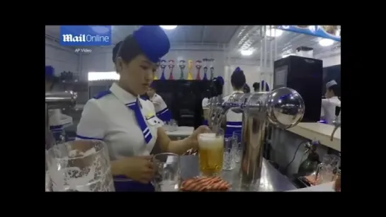 Pyongyang in North Korea plays host to their first beer festival