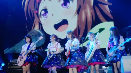 [BanG Dream! 5th☆LIVE] Poppin' Party – Kira Kira datoka Yume datoka ～Sing Girls～