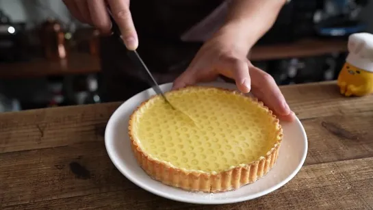 How to make Honeycomb Honey  Lemon Jelly Tart cake