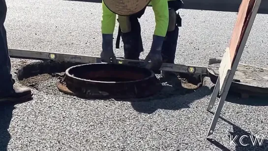 Readjusting MANHOLE COVER _ Street Rehabilitation (Part 4_4)