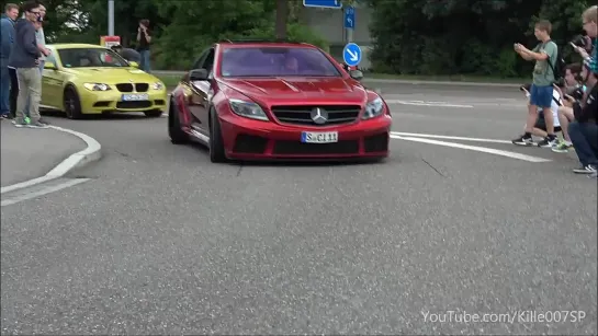 AC Performance Mercedes CL500 AMG C216 revs  lovely sounds 1080p