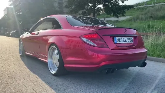 Mercedes cl500 sound v8