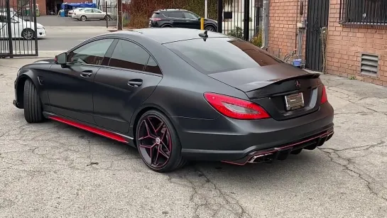 cls63 700 hp rentech with wrap by diamond black exteriors Original