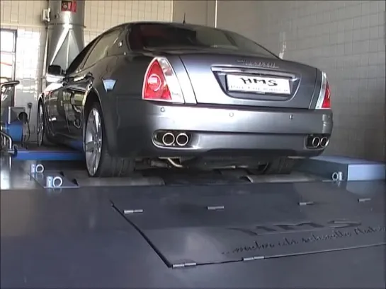 Maserati Quattroporte mit HMS Performance Klappenabgasanlage