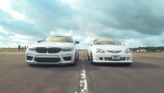 JAPANESE vs GERMAN. 800HP BMW M5 vs 620HP AWD INTEGRA TYPE R