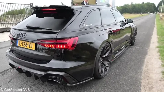 Audi RS6 C8 Stage X MMS Power Division 1052HP Widebody - REVS and Crazy Accelera