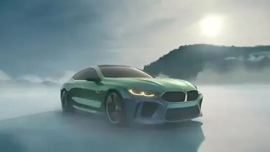 Реклама BMW M8 Gran Coupe