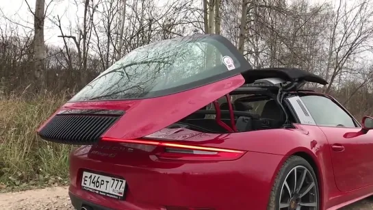 КОГДА СЪЕЗЖАЕТ КРЫША ИЛИ PORSCHE 911 TARGA 4S!) ОБЗОР И ТЕСТ-ДРАЙВ СОЧНОГО ПОРШЕ