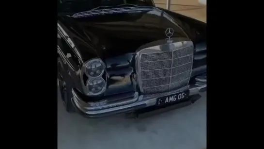 Mercedes 1968 W108 250S Converted to C63s Engine