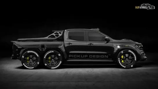 Monster X Is The 6x6 Carbon Fiber Mercedes-Benz X-Class