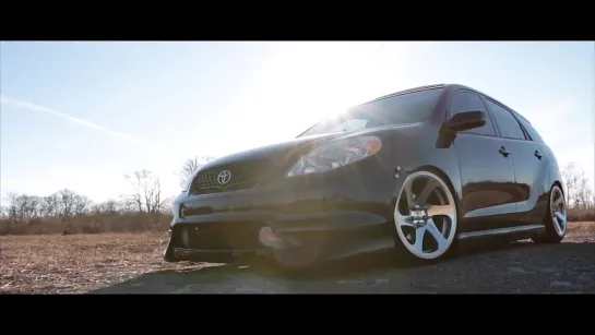 Slammed Toyota Matrix