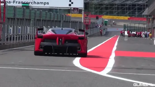 $3.0 Million Ferrari FXX K - INSANE V12 EXHAUST SOUNDS