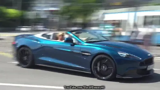 Aston Martins in ZÜRICH! Vanqiush ZAGATO, DBS Superleggera, GT12