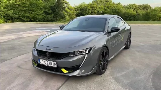 NEW Peugeot 508 PSE 2022 - FIRST LOOK  visual REVIEW (360 HP hybrid)