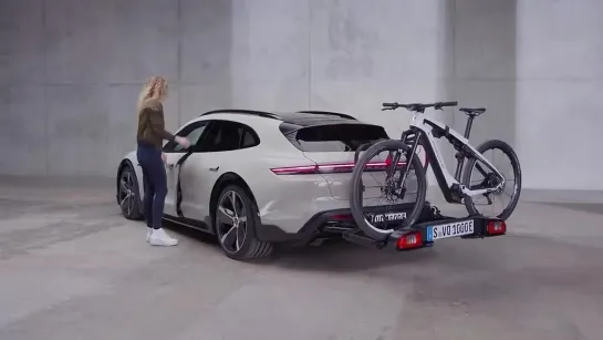 The Porsche Tequipment Rear Bicycle Carrier