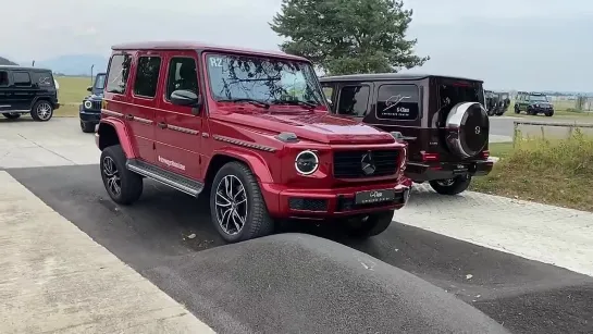 Taking the G-CLASS FOR A SWIM! EXTREME Off Road G-CLASS Driving Swimming Stair D