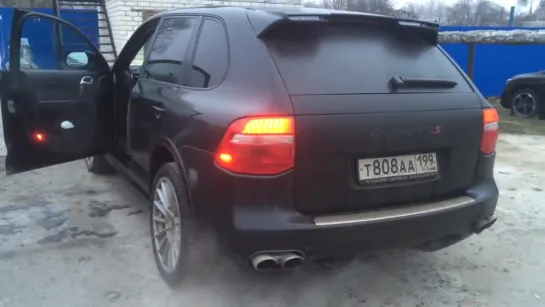 Porsche Cayenne GTS выхлоп