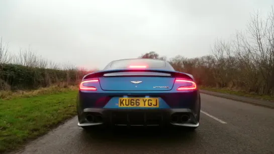 Aston Martin Vanquish S_ Pure Engine And Exhaust Noise